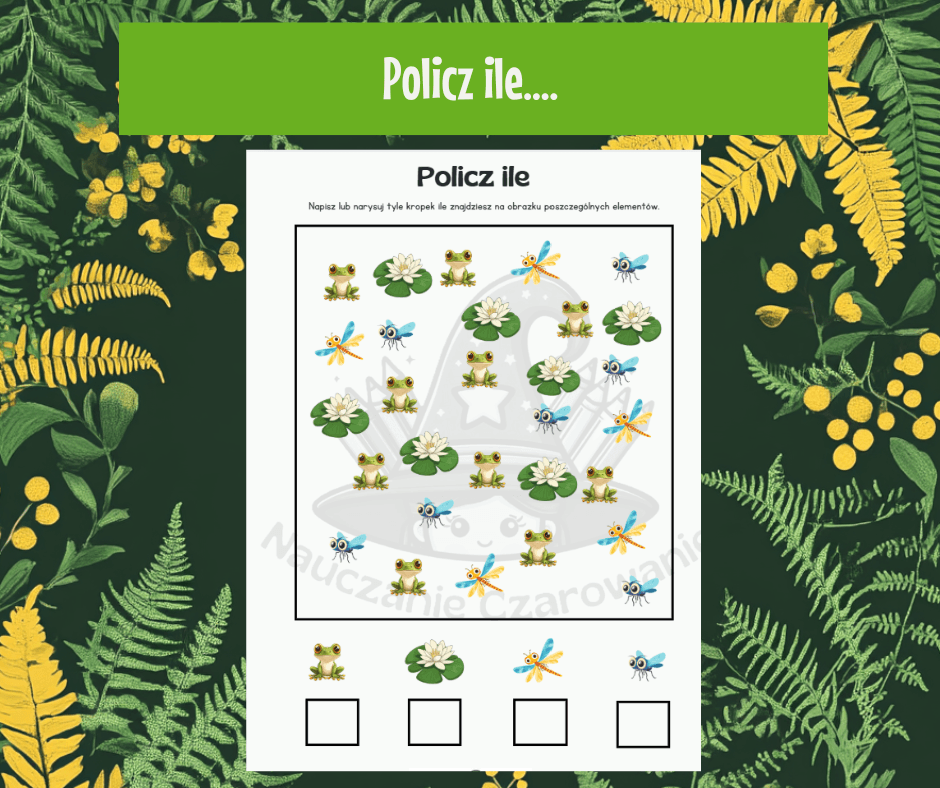 Dzień Żaby - policz ile