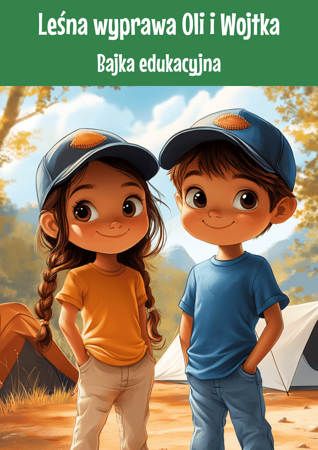 "Leśna wyprawa Oli i Wojtka" - bajka edukacyjna
