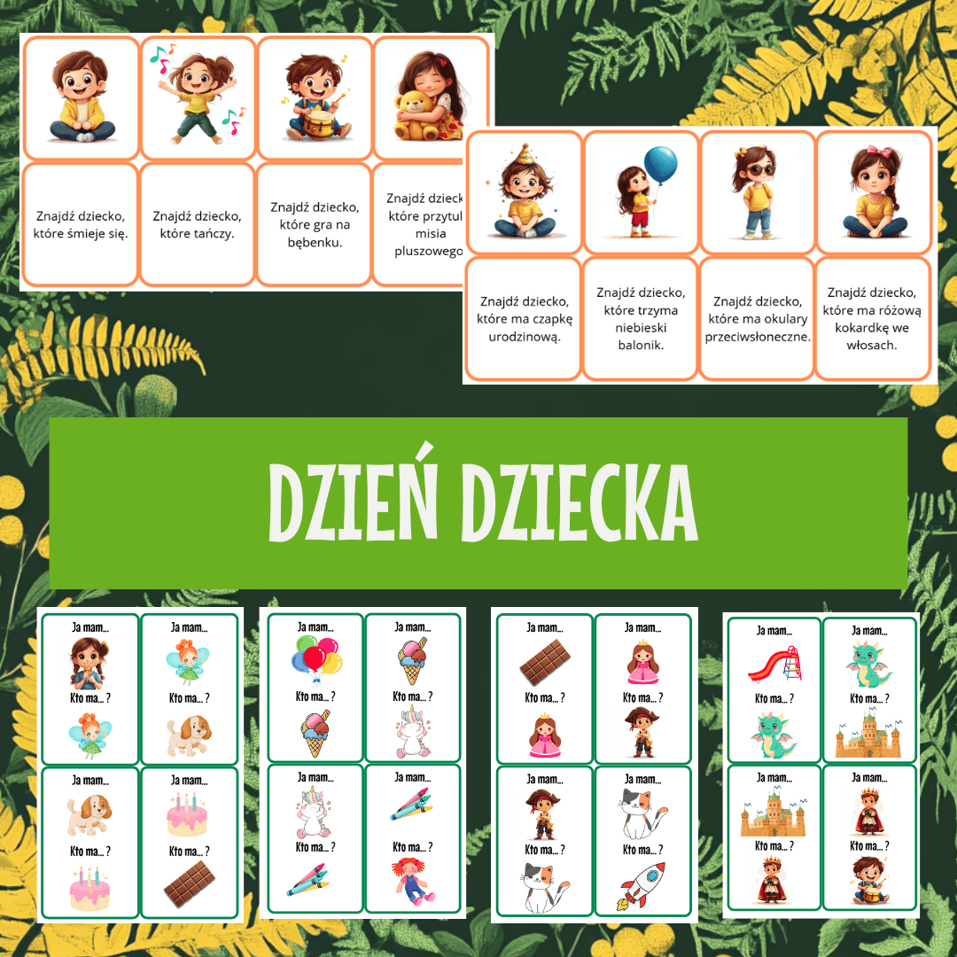 Dzień Dziecka - pakiet 2 gier